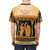 Persephone inspired graphic t-shirt featuring a design with springtime imagery and mythological references - men back