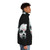 Friday the 13th-inspired puffer jacket with Jason Voorhees illustration - men side right