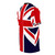 Rose Union Jack British Flag Punk Rock T-Shirt - men right