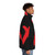 Xenogears inspired retro puffer jacket featuring the Zohar symbol - men side right