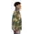 Rhodesian Brushstroke Camouflage Puffer Jacket - men side right