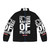 Kiss The Band French Logo Dark Puffer Jacket