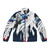 Wing Gundam Zero Endless Waltz themed puffer jacket for Gundam fans and model kit enthusiasts