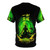 Stylish anime-inspired t-shirt featuring the character Zoro from One Piece - Back
