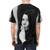 Retro graphic all-over print t-shirt featuring a smoker design inspired by the iconic singer Janis Joplin - men back
