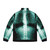 Xray puffer jacket with detailed skeleton bones and rays design - Back