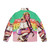 Xanadu Puffer Jacket with retro 80s style and disco-inspired design - Back