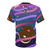 Space-themed graphic t-shirt featuring the Cookie Cat character from the cartoon series Steven Universe - Back