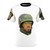 Tropic Thunder-inspired t-shirt featuring the character Kirk Lazarus
