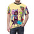 Colorful and vibrant t-shirt design featuring characters from the popular animated fantasy series Kipo and the Age of Wonderbeasts - men front