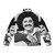 Freddy Fender vintage puffer jacket, retro musician celebrity icon - Back