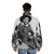 Freddy Fender vintage puffer jacket in retro style, featuring the legendary country-rock singer - men back