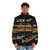 Nissan 200SX Silvia Carcorner puffer jacket with car graphic - men front