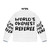 World's Okayest Referee Puffer Jacket - Referee Gifts - Back