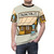 Conjunction Junction inspired t-shirt design featuring a cartoon train and "Conjunction Junction" text - men front