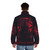 Castlevania Netflix Puffer Jacket featuring characters from the series - men back