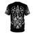 Black all-over-print t-shirt featuring Kingdom Hearts inspired design for anime and video game fans - Back