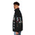 Frank Ocean Puffer Jacket - Stylish urban streetwear inspired by the iconic musician and artist - men side left