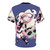 Illustration of an original character design with a rock music theme on a t-shirt - Back