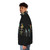 Starry night Alice in Wonderland puffer jacket - men side left