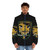 Metal Gear Foxhound Puffer Jacket with focus keyword 'metal gear' - men front
