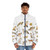 Foxes Puffer Jacket featuring a playful fox design - men front