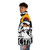 Restecp Puffer Jacket - Inspired by the Iconic Ali G Character from Sacha Baron Cohen's Cinema and TV Appearances - men side left