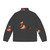A warm and cozy puffer jacket featuring a beautiful red fox design, perfect for fall and winter adventures. - Back