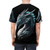 Very cool dragon design printed on a high-quality t-shirt - men back