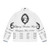 Wolfgang Amadeus Mozart European Tour 1789 Puffer Jacket featuring classical music and 18th century style - Back