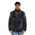 Resident Evil Nemesis Puffer Jacket, featuring the iconic Nemesis character from the survival horror game - men front