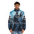 Resident Evil 4 Leon Puffer Jacket featuring Leon Kennedy's iconic look - men front