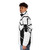 Foundation Spider Puffer Jacket with Comic Book Inspired Design - men side left
