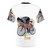 Retro cycling t-shirt featuring Perico Delgado, the legendary "Le Fou des Pyrénées" - Back