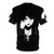 T-shirt featuring characters and imagery from the popular comics series "Death" and "Sandman" by Vertigo/DC Comics. - Back