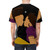 A graphic t-shirt featuring a design inspired by the 90s urban comedy film "Kid x Sid House Party" - men back