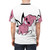 Majin Buu inspired anime t-shirt design with vibrant colors - men back