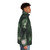 Forest Witch Puffer Jacket with Enchanted Nature Motifs - men side right