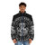 Release The Kraken Puffer Jacket with Mythological Kraken Design - men front