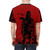 High-quality AOP t-shirt with a stylish Big Boss design inspired by the Metal Gear video game franchise. - men back