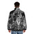 Winya No 114 Puffer Jacket - Artistic and fantasy inspired puffer jacket - men back