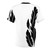 Hawkmoon-inspired black and white feather design t-shirt - Back