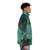 Edmund Dulac's "Winter Night" illustration featured on a stylish puffer jacket - men side right