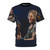 A high-quality t-shirt design featuring a concert photograph of country music artist Keith Urban performing live on stage.