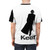 Vintage-style t-shirt featuring an artistic depiction of legendary Rolling Stones guitarist Keith Richards - men back