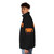 Tron Legacy inspired puffer jacket featuring Flynn's Arcade logo - men side left