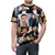 All over print t-shirt featuring actor Richard Madden and his co-star Gemma Chan from the superhero movie The Eternals. - men front