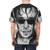 Monochrome portrait t-shirt featuring musician Richard Hawley - men back