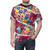 Suuns-Inspired AOP T-Shirt with Vibrant Graphic Design - men front