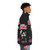 The Slits Typical Girls Punk Puffer Jacket, featuring the iconic punk band's logo - men side right